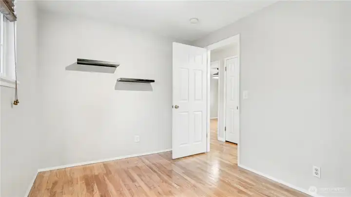 Another view of the first guest bedroom.