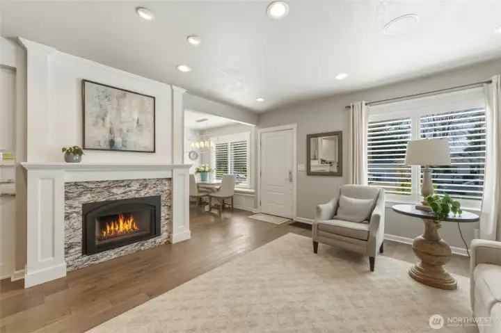 Totally renovated living room