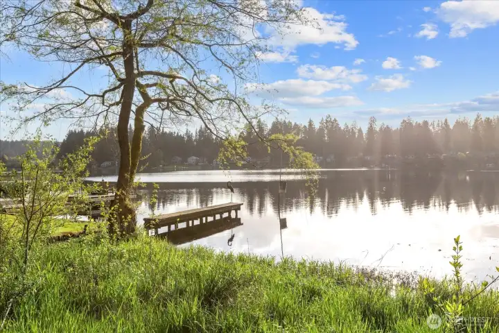 Idyllic lakefront living