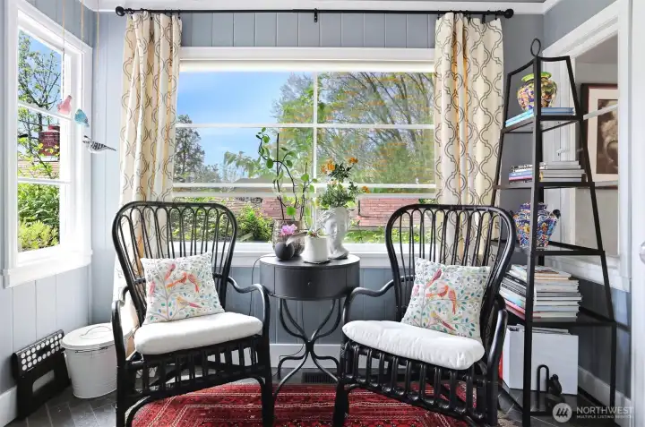 Bonus space and sunroom off kitchen.