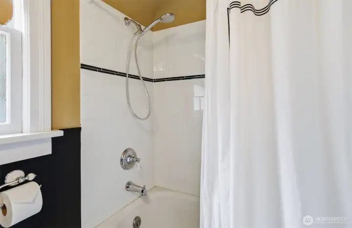 Bath on the main floor.