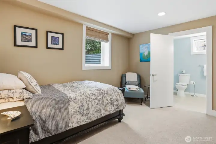 With an ensuite bathroom