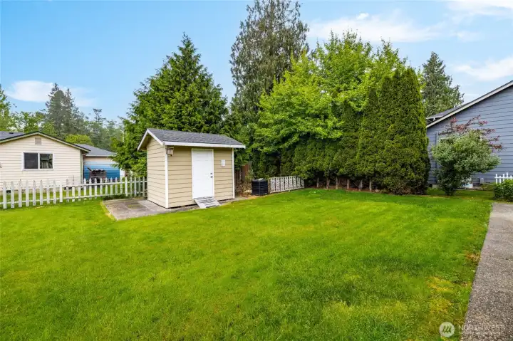 Shed for all your outdoor supplies and storage Shed for all your outdoor supplies and storage