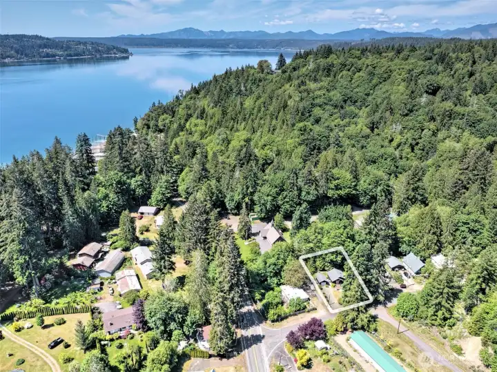 short EZ walk from your home to a large, wooded waterfront community property.