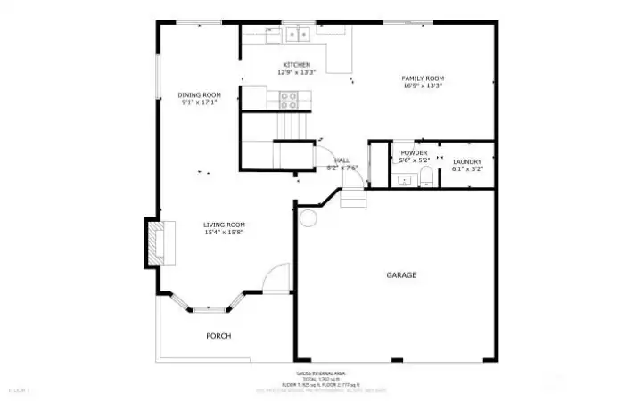 Floor Plan for the Main Floor