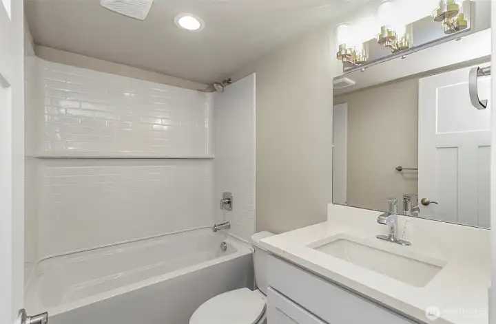 Full bathroom downstairs~ All new~