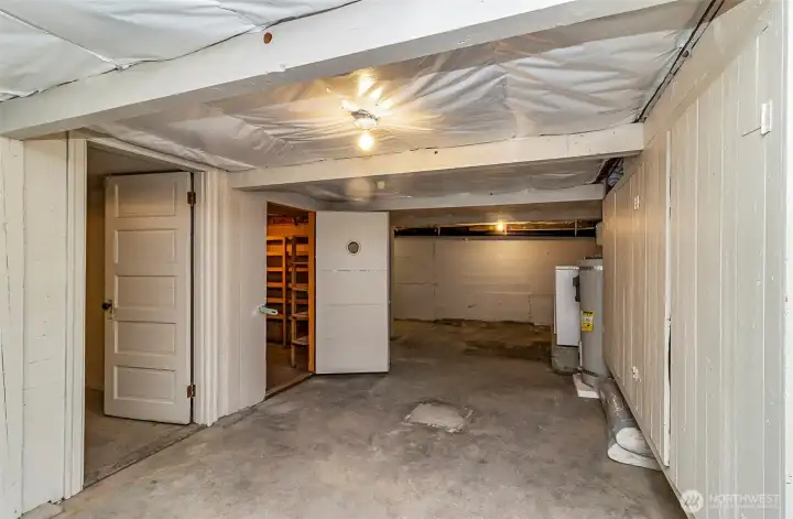 Basement that is fully finished ~