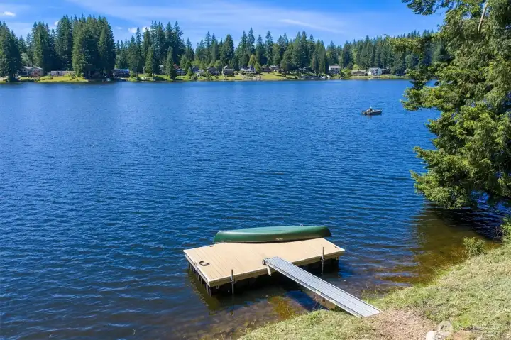 Water is already warming up and ready for swimming!