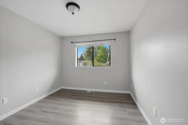 Top floor bedroom