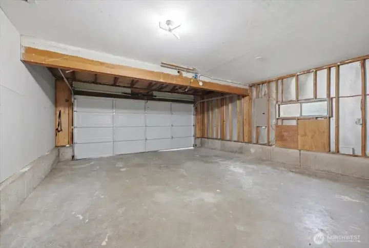 2 car garage