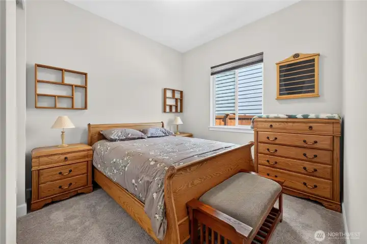 Bedroom #2. Nice size. Bedroom #2. Nice size.