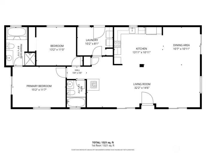 Spacious floor plan! Spacious floor plan!