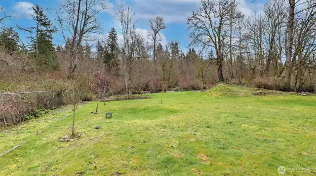 Peaceful and spacious .58 acre lot ready for your green thumb to turn this into your own little retreat.