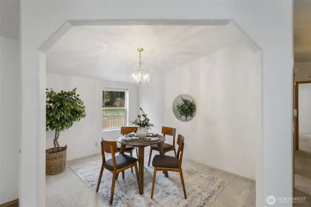 Bonus space can be used as office, dining room or flex space.