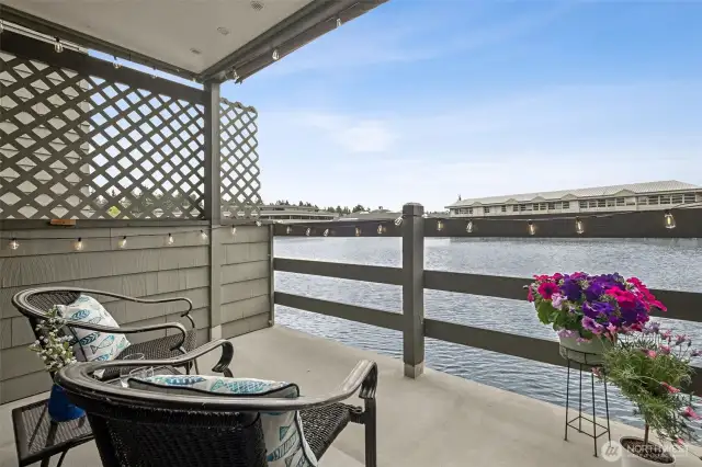 Another view from your own deck!
