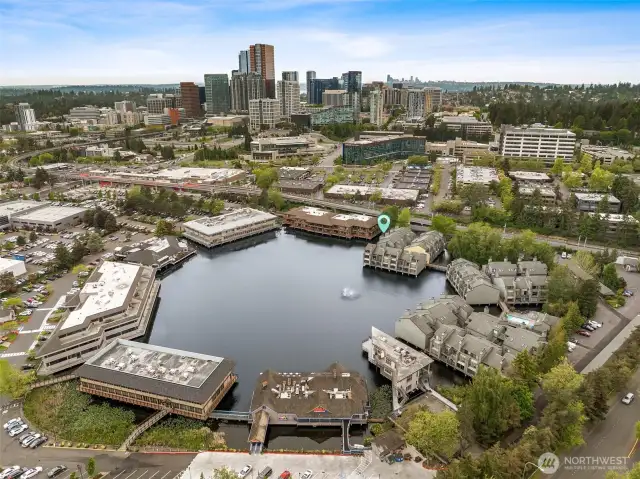 Minutes to Bellevue, could you get a better location?