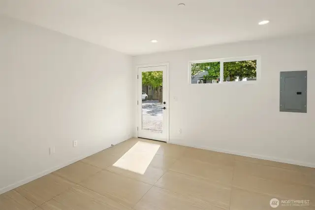 Main floor bedroom or den