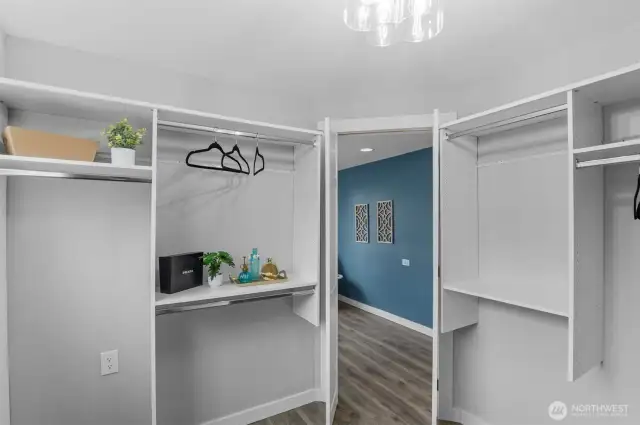 So much space.