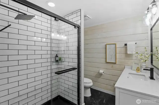 Primary bathroom.