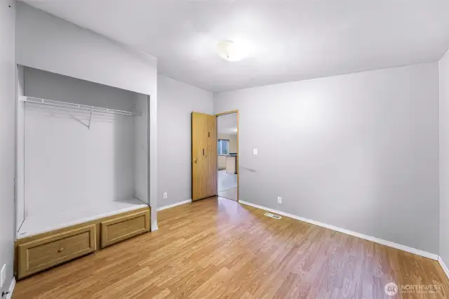 Spacious bedrooms