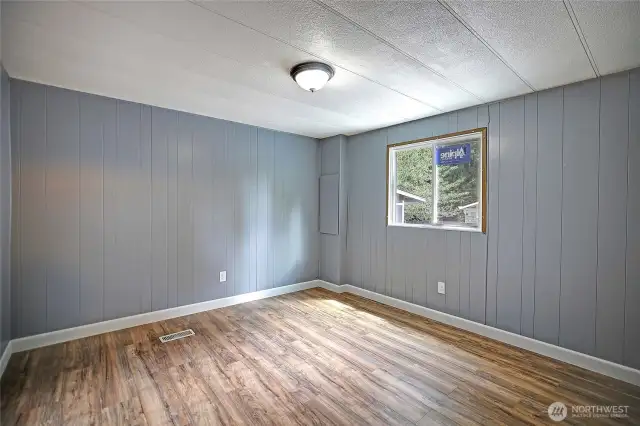 Spacious second bedroom.