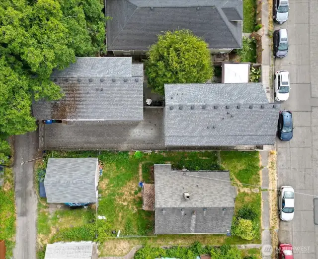 home on right