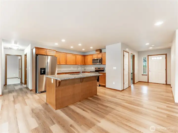 Kitchen/hallway