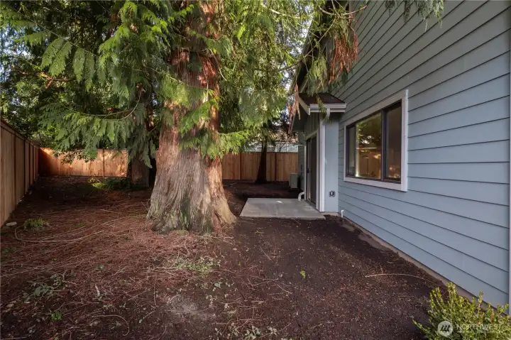 Can be fully fenced, ask friendly listing agent.