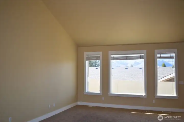 Walk into a Sun Filled Living room