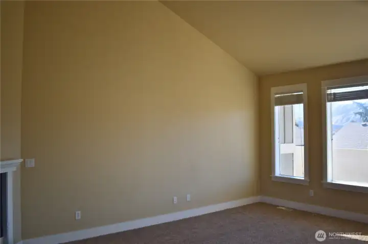 Lots of Natural light in Living Room
