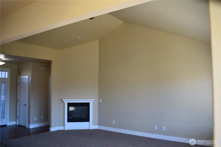 Living Room with Propane Fireplace