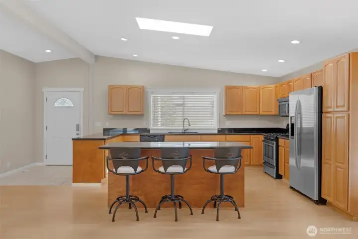 Breakfast Bar in Kitchen