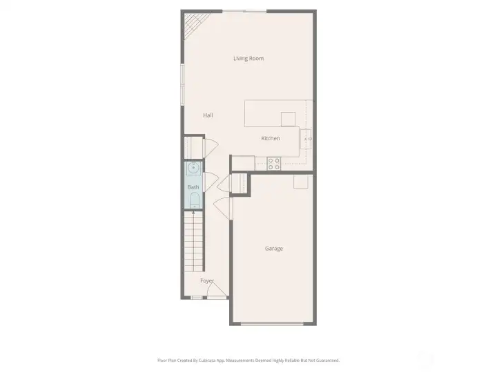 Main level floor plan