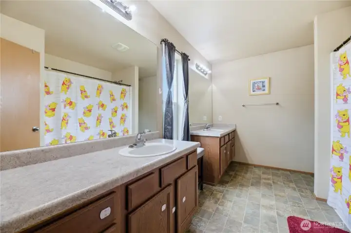 Primary bath with tub and separate shower Primary bath with tub and separate shower