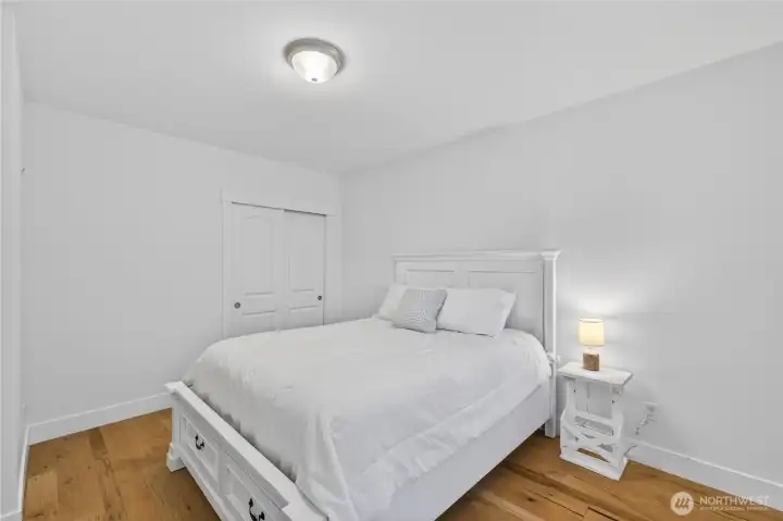 Lower level guest bedroom. Lower level guest bedroom.