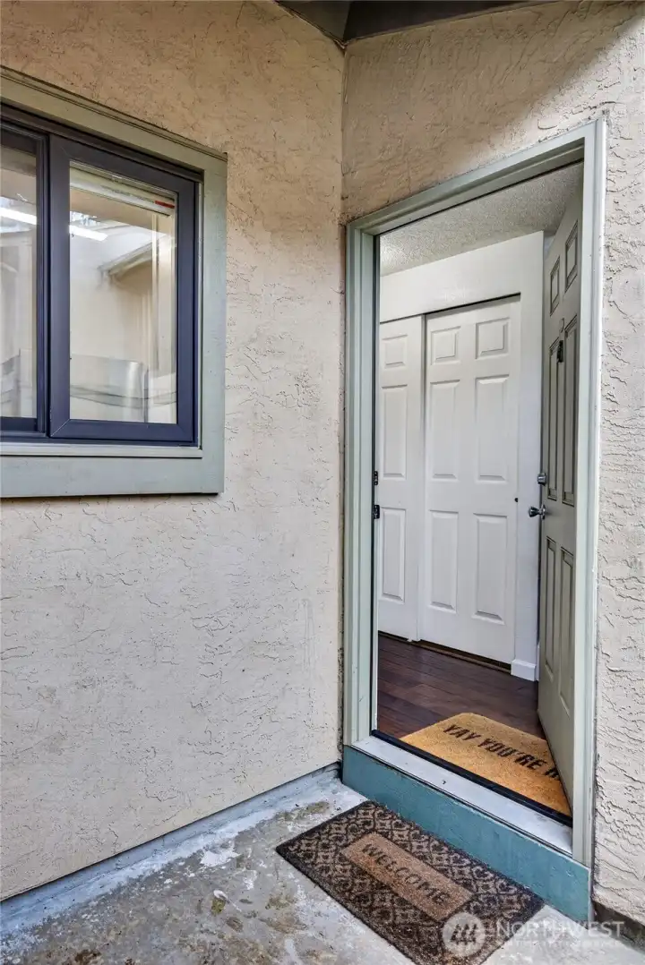 Beautiful entry. Beautiful entry.