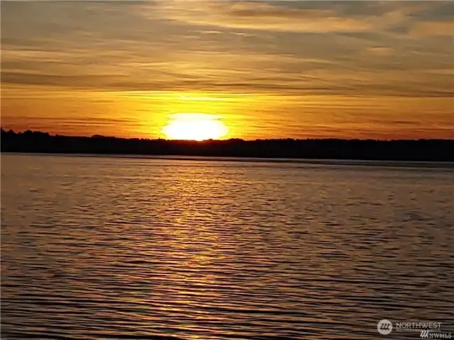 Sunrise on Anderson Island