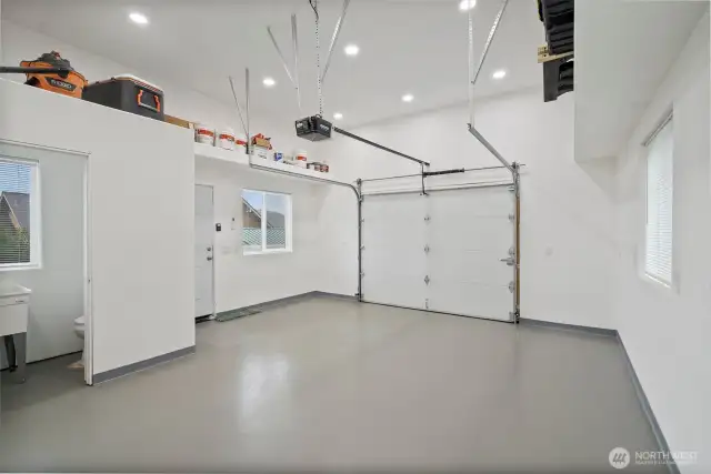 Detached Finished Garage