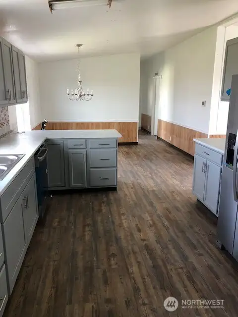 Kitchen and dinning area