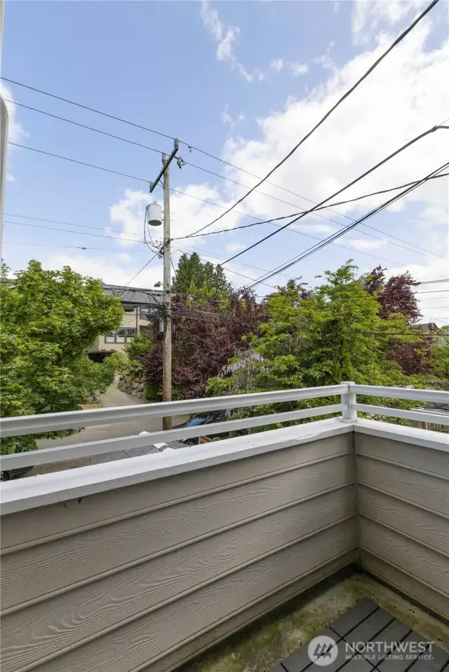 Balcony on 2nd Floor