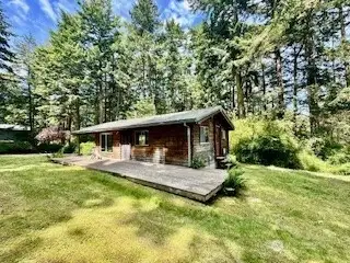 Cabin from studio view