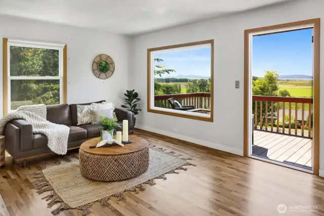 Inside find original charm and amazing views