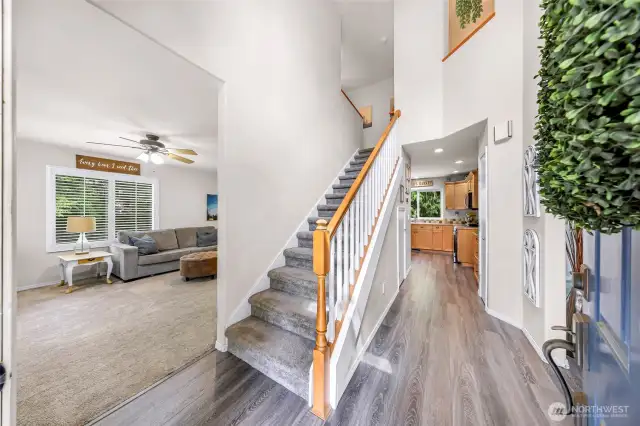 Head upstairs to Primary Bedroom and 2 additional Bedrooms!