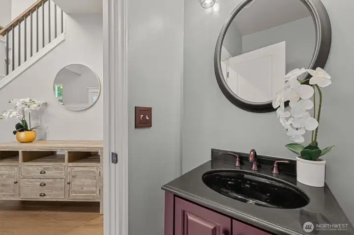 Downstairs Powder Room