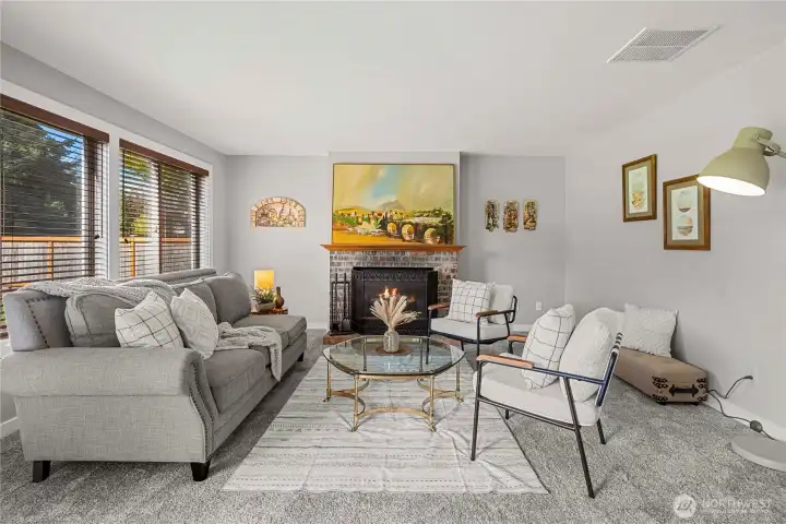 2nd living room off kitchen.