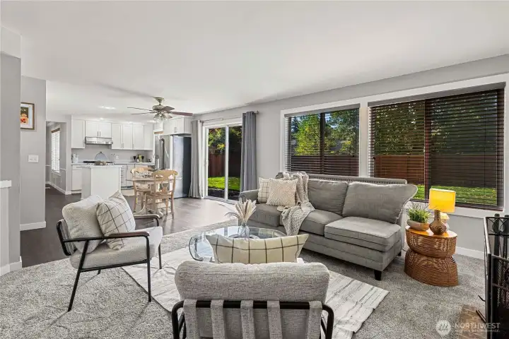 Open concept living!