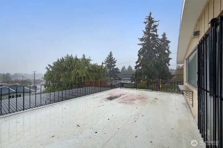 Deck with a great view.