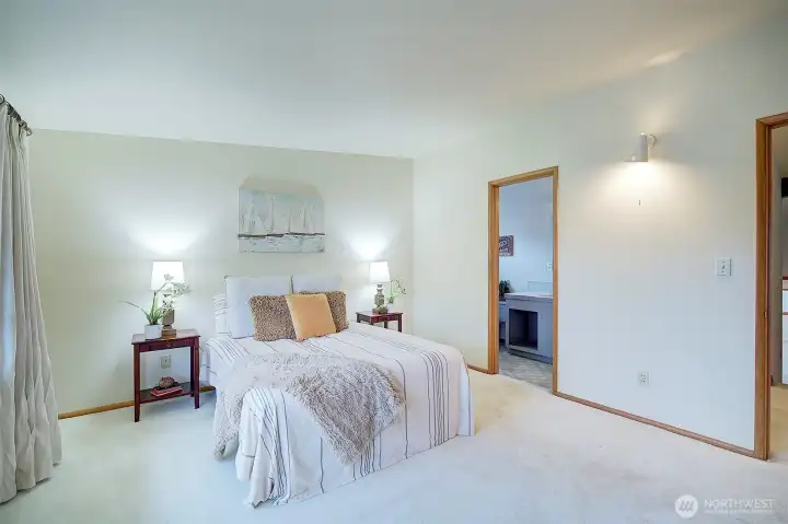 Primary bedroom.