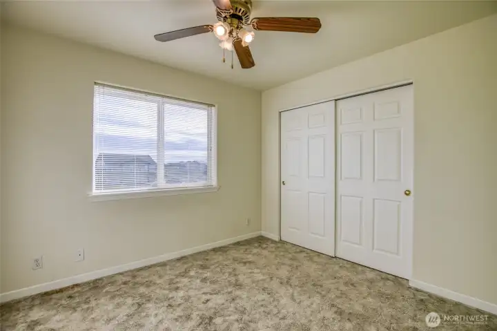 East facing 3rd bedroom