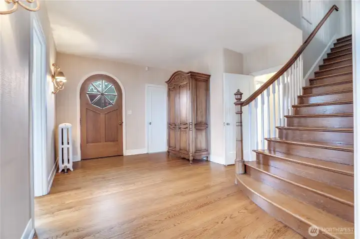 The entry sets the tone. The rest of the house delivers.